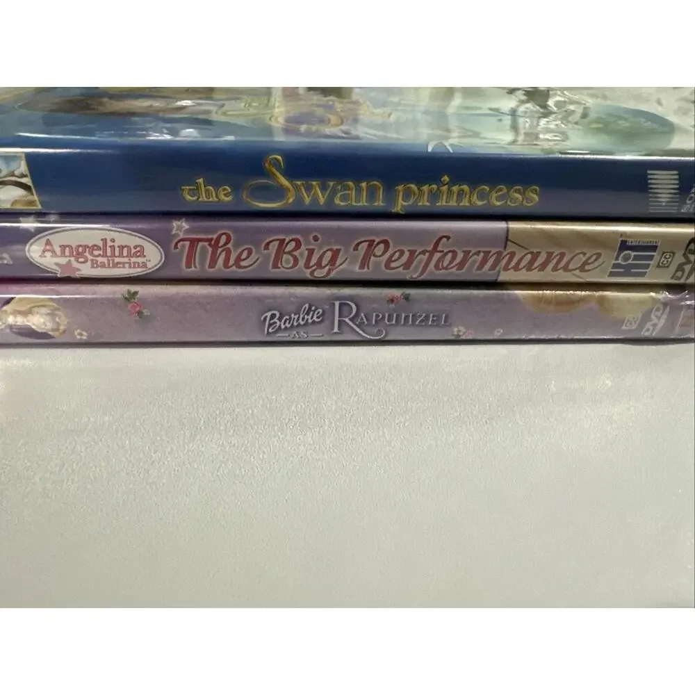 Lot Of 3 Movies- Barbie, Swan Princess, Angelina - Picture 5 of 5